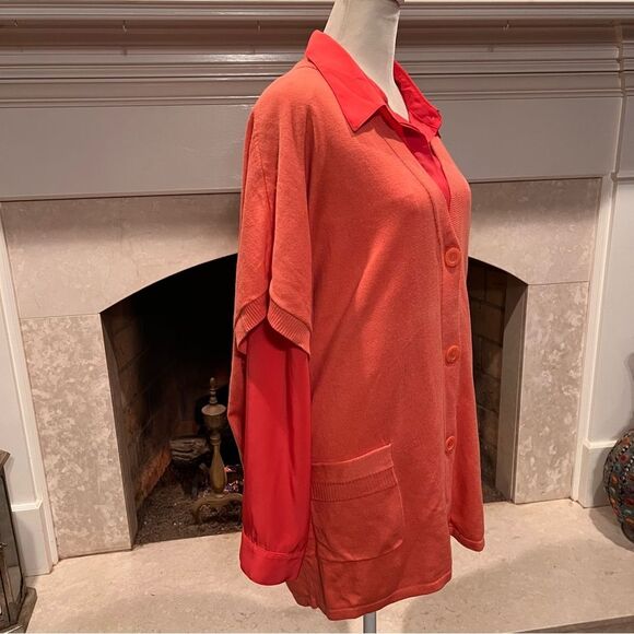 Chico’s oversized sweater vest size large - Picture 2 of 3